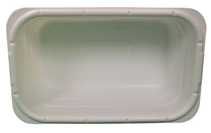 Picture of White plastic lug, B303