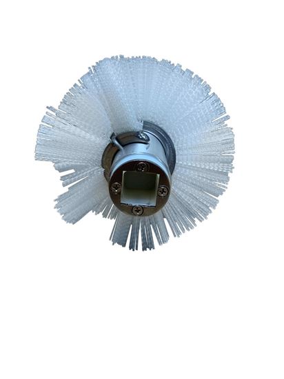 Chicken Breading Table Sifter Brush 24" White For Ayr King Archway Hen